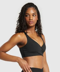 DAMES Gymshark Sport-bh's*Wrap Sports Bra