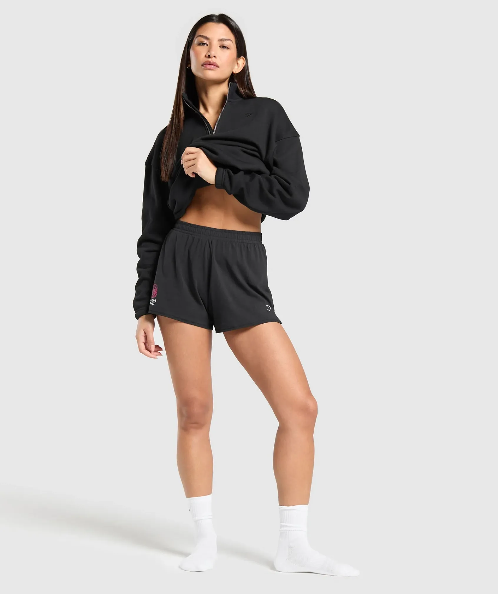 DAMES Gymshark Shorts*Your Plate or Mine Cotton Shorts